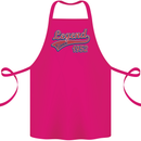Legend Since 71st Birthday 1952 Cotton Apron 100% Organic Pink