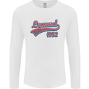 Legend Since 71st Birthday 1952 Mens Long Sleeve T-Shirt White