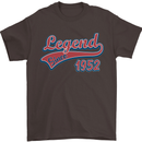 Legend Since 71st Birthday 1952 Mens T-Shirt 100% Cotton Dark Chocolate
