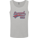 Legend Since 71st Birthday 1952 Mens Vest Tank Top Sports Grey