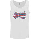 Legend Since 71st Birthday 1952 Mens Vest Tank Top White