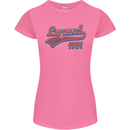Legend Since 72nd Birthday 1951 Womens Petite Cut T-Shirt Azalea