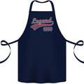 Legend Since 73rd Birthday 1950 Cotton Apron 100% Organic Navy Blue