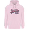 Legend Since 73rd Birthday 1950 Mens 80% Cotton Hoodie Light Pink
