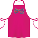 Legend Since 74th Birthday 1949 Cotton Apron 100% Organic Pink