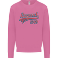Legend Since 74th Birthday 1949 Mens Sweatshirt Jumper Azalea