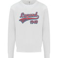 Legend Since 74th Birthday 1949 Mens Sweatshirt Jumper White