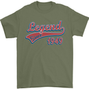 Legend Since 74th Birthday 1949 Mens T-Shirt 100% Cotton Military Green