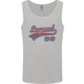 Legend Since 74th Birthday 1949 Mens Vest Tank Top Sports Grey