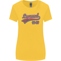 Legend Since 74th Birthday 1949 Womens Wider Cut T-Shirt Yellow