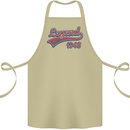 Legend Since 75th Birthday 1948 Cotton Apron 100% Organic Khaki