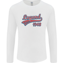 Legend Since 75th Birthday 1948 Mens Long Sleeve T-Shirt White