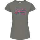 Legend Since 75th Birthday 1948 Womens Petite Cut T-Shirt Charcoal