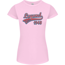 Legend Since 75th Birthday 1948 Womens Petite Cut T-Shirt Light Pink