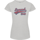 Legend Since 75th Birthday 1948 Womens Petite Cut T-Shirt Sports Grey