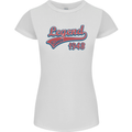 Legend Since 75th Birthday 1948 Womens Petite Cut T-Shirt White