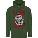 Legend of the Dragon MMA Martial Arts Movie Childrens Kids Hoodie Forest Green