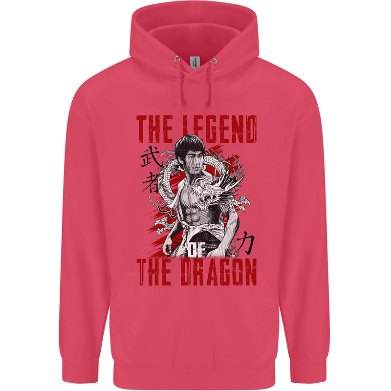 Legend of the Dragon MMA Martial Arts Movie Childrens Kids Hoodie Heliconia