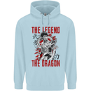 Legend of the Dragon MMA Martial Arts Movie Childrens Kids Hoodie Light Blue