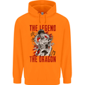 Legend of the Dragon MMA Martial Arts Movie Childrens Kids Hoodie Orange