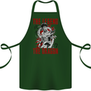 Legend of the Dragon MMA Martial Arts Movie Cotton Apron 100% Organic Forest Green