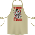 Legend of the Dragon MMA Martial Arts Movie Cotton Apron 100% Organic Khaki