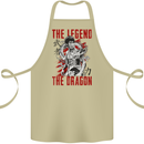 Legend of the Dragon MMA Martial Arts Movie Cotton Apron 100% Organic Khaki