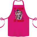 Legend of the Dragon MMA Martial Arts Movie Cotton Apron 100% Organic Pink