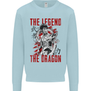 Legend of the Dragon MMA Martial Arts Movie Kids Sweatshirt Jumper Light Blue