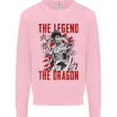 Legend of the Dragon MMA Martial Arts Movie Kids Sweatshirt Jumper Light Pink