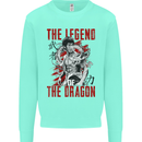 Legend of the Dragon MMA Martial Arts Movie Kids Sweatshirt Jumper Peppermint