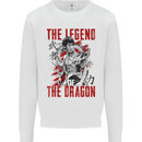 Legend of the Dragon MMA Martial Arts Movie Kids Sweatshirt Jumper White