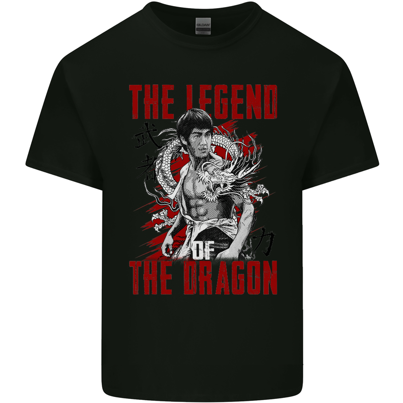 Legend of the Dragon MMA Martial Arts Movie Kids T-Shirt Childrens Black