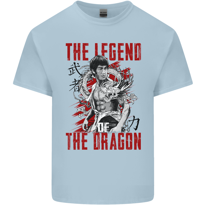 Legend of the Dragon MMA Martial Arts Movie Kids T-Shirt Childrens Light Blue