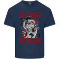 Legend of the Dragon MMA Martial Arts Movie Kids T-Shirt Childrens Navy Blue