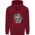 Legend of the Dragon MMA Martial Arts Movie Mens 80% Cotton Hoodie Maroon