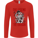 Legend of the Dragon MMA Martial Arts Movie Mens Long Sleeve T-Shirt Red