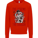 Legend of the Dragon MMA Martial Arts Movie Mens Sweatshirt Jumper Bright Red