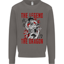 Legend of the Dragon MMA Martial Arts Movie Mens Sweatshirt Jumper Charcoal