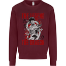 Legend of the Dragon MMA Martial Arts Movie Mens Sweatshirt Jumper Maroon