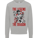Legend of the Dragon MMA Martial Arts Movie Mens Sweatshirt Jumper Sports Grey