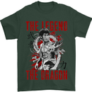 Legend of the Dragon MMA Martial Arts Movie Mens T-Shirt Cotton Gildan Forest Green