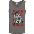 Legend of the Dragon MMA Martial Arts Movie Mens Vest Tank Top Charcoal