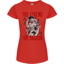 Legend of the Dragon MMA Martial Arts Movie Womens Petite Cut T-Shirt Red