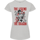 Legend of the Dragon MMA Martial Arts Movie Womens Petite Cut T-Shirt Sports Grey