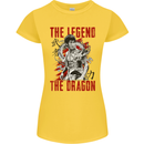 Legend of the Dragon MMA Martial Arts Movie Womens Petite Cut T-Shirt Yellow