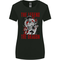 Legend of the Dragon MMA Martial Arts Movie Womens Wider Cut T-Shirt Black