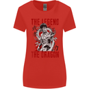 Legend of the Dragon MMA Martial Arts Movie Womens Wider Cut T-Shirt Red