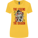 Legend of the Dragon MMA Martial Arts Movie Womens Wider Cut T-Shirt Yellow