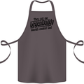 Legendaddy Funny Father's Day Daddy Cotton Apron 100% Organic Dark Grey